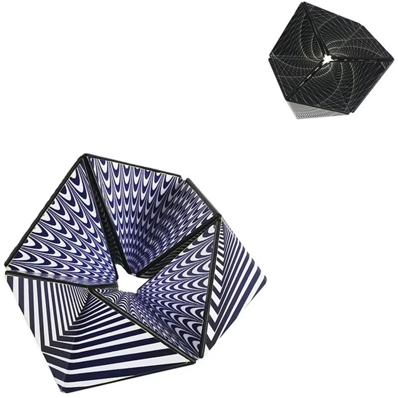 Versátil Ilimitado 3D Estéreo Geometria Cubo Mágico Ferramenta Explosiva de Descompressão Brinquedos de Quebra-Cabeça para Crianças Alívio de Estresse para Escritório