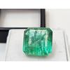 Fabulous Green Color Emerald Colombian 9 Ct Square Cut Certified Loose Gemstone