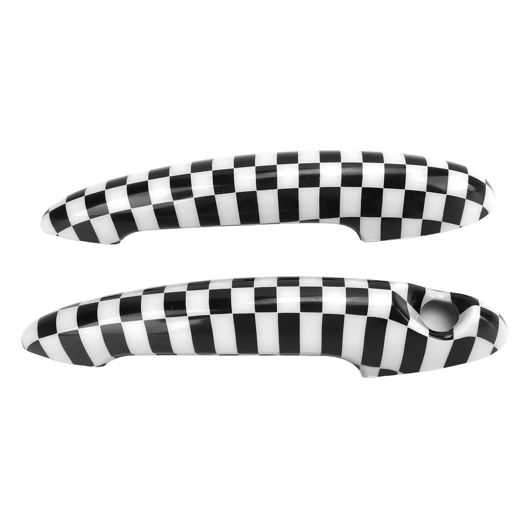 1 Paar Auto Türgriff Aufkleber Abdeckung Zierleiste Außen Zubehör Mit Schlüsselloch Ersatz für R50 R52 R53