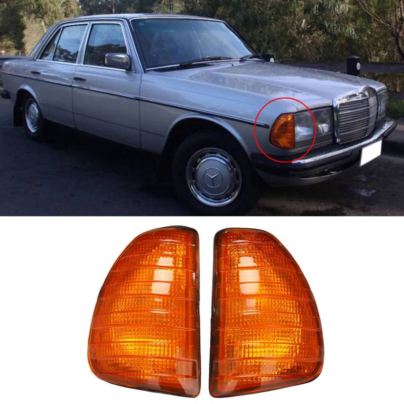 Autoblinkleuchte Blinker Eckleuchte Lampe für Mercedes Benz W123 1976-1984