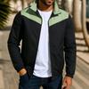 Autumn Pilot Jacket, Men's Casual and Fashionable Zipper Stand-up Collar Top