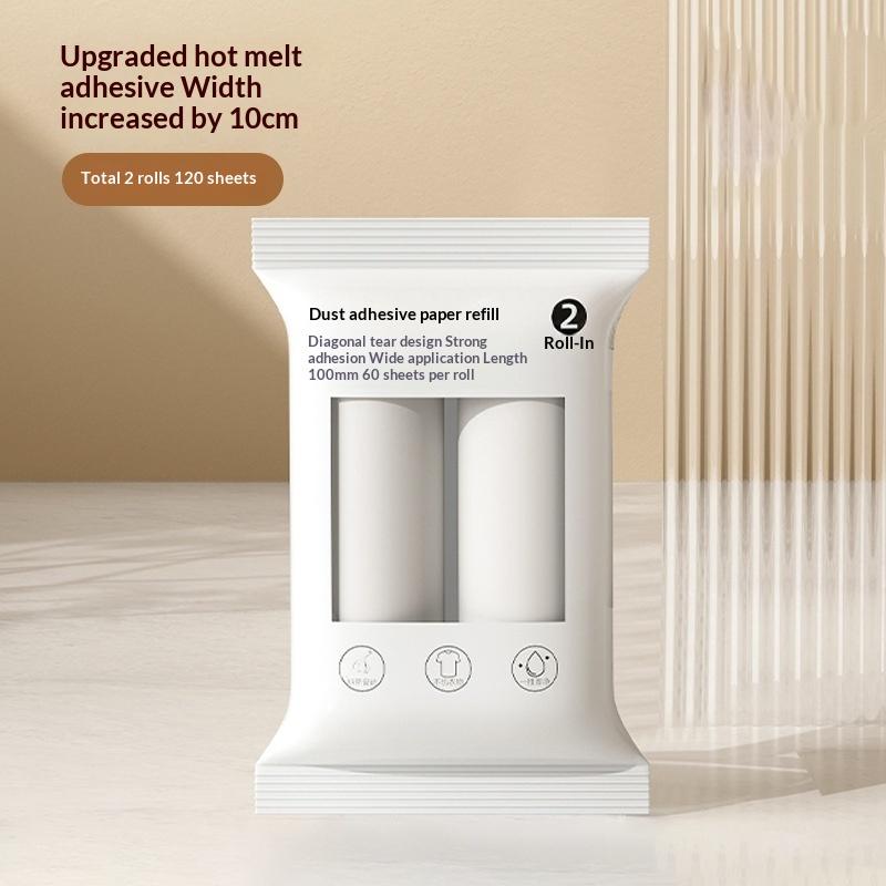 

Новый отрывной рулон бумаги, липкий ролик, очиститель пыли, одежда для шерсти домашних животных, средство для удаления взъерошенных ковров, портативная сменная щетка для чистки, инструмент A4