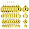 36Pcs Christmas Ball Ornaments Reflective Xmas Tree Hanging Decor Party Supplies Christmas Tree Hanging Ornaments