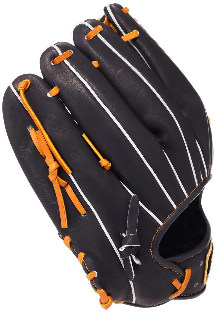 ZETT Pro Status Sosuke Genda Baseball for Second and Night Brown Size 4 Glove, Right-Handed Throw, Shortstop, Black/Oak (1936N), (BRGB30566)