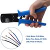 IWISS IWS-3220 Crimping Pliers - Hand Crimper Tool for JST SHD, JAM, TYCO D-100 | Crimp Range 0.03-0.5mm² (AWG 32-20)