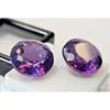 Alexandrite Color Change For Earring Making 28+ Ct Round Cut Pair Gemstone
