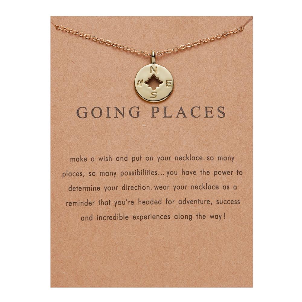 Neue Trendige Legierung Süß Elegant Sonne Stern Blätter Vogel Schmetterling Herz Glück Anhänger Halsketten für Frauen Mode Accessoires Schmuck