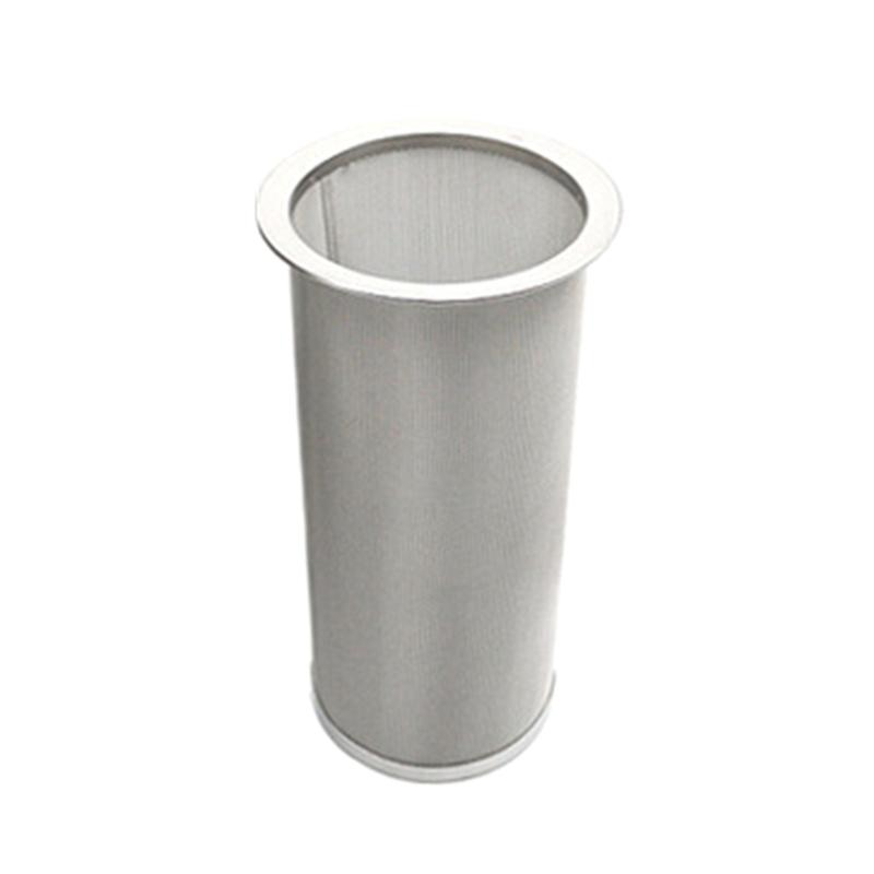 Edelstahl Hausbrauen Kaffeefilter Fruchtgetränk Brau-Infuser Feine Maschen Büro Kaffeesieb Zubehör