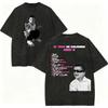 Vintage Washed Rapper Kris R Tshirts Men Women Clothing High Street Fashion Trend T Shirt High Quality Cotton Oversized Tshirt