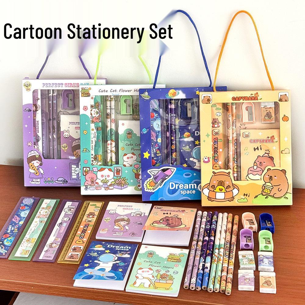Children's Stationery Gift Box for School: Surprise Set for Primary & Kindergarten Back-to-School or Class Rewards