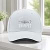 pc BORN TO PLAY Trumpet Sandwich Cap Adjustable Baseball Cap Suitable for Weddings Parties Music Festivals Bachelorette Part