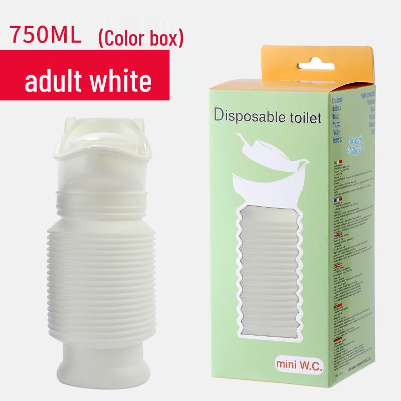 Portable Urinal and Urine Collector for Adults - Travel-Friendly Outdoor Cartoon Design
