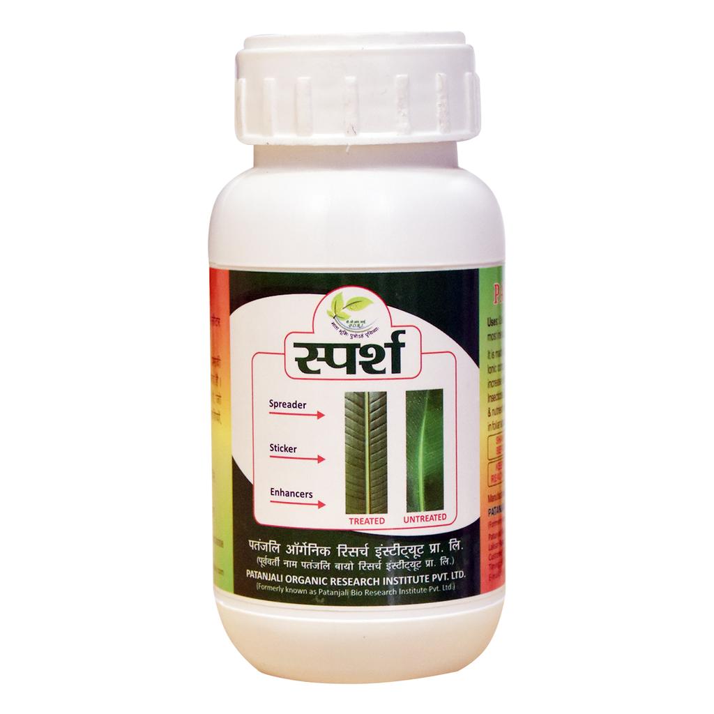 Patanjali Sparsh With Spresh Is Stick Pesticide, Fungicide, Pgr & Weedicide On Leaf, 250ml