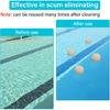 Scum Balls for Spas Hot Tub, 6 Pack Reusable Hot Tub Scum Absorber, Pool Filter Balls Surface Oil Absorbing Removes Scum Oils, Washable Floating