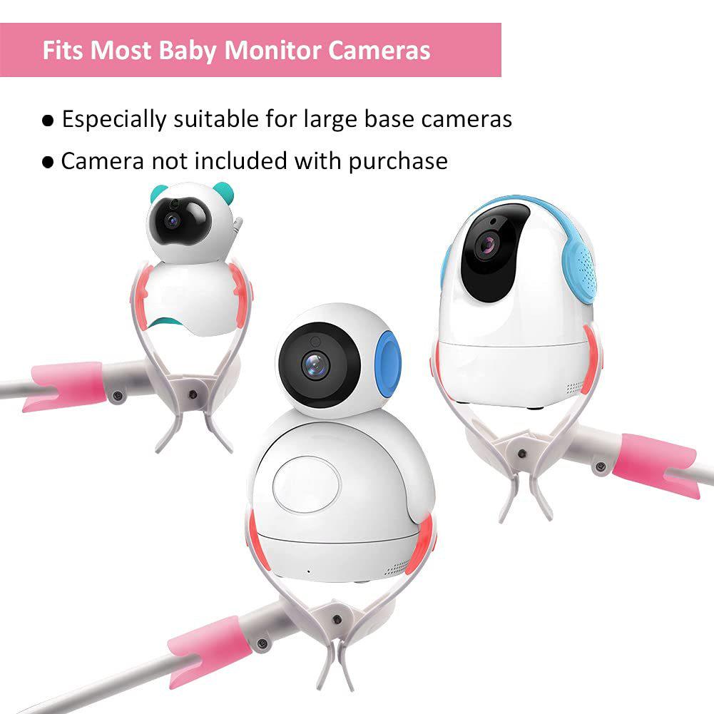 Baby Monitor Pan-Tilt Camera Mount with Clip - Home Monitoring System