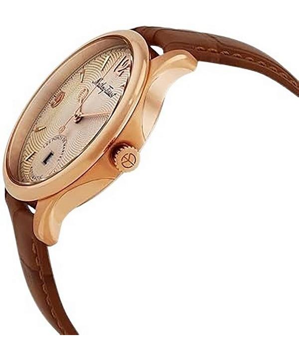 Mathey-Tissot Edmond Automatic Limited Edition Leather Strap Cream Dial AC1886CI Men's Watch