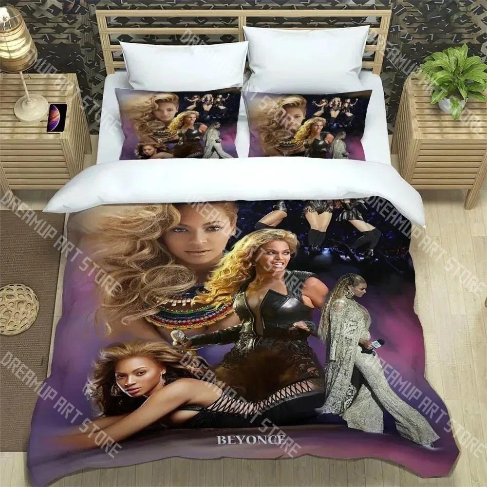 Fashion Singer Beyonc Bedding Set Single Twin Full Queen King Size Bed Set Kids Bedroom Duvetcover Sets Bed Sheet Set