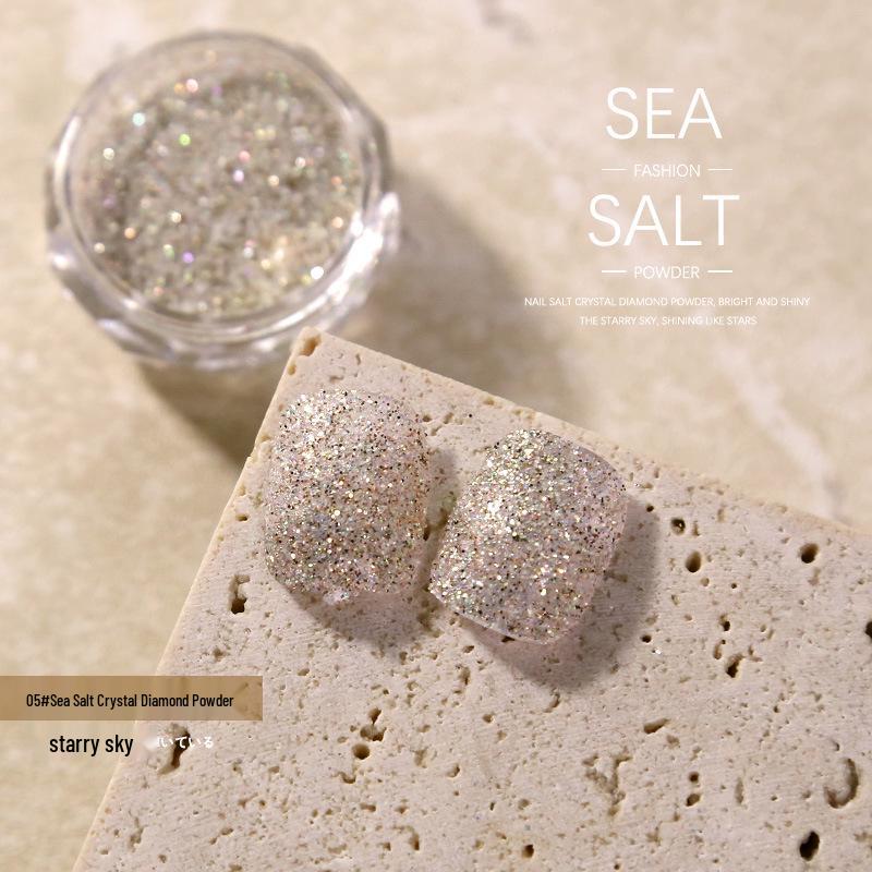 Aurora Iridescent Nail Art Crystal Diamond Powder Glitter