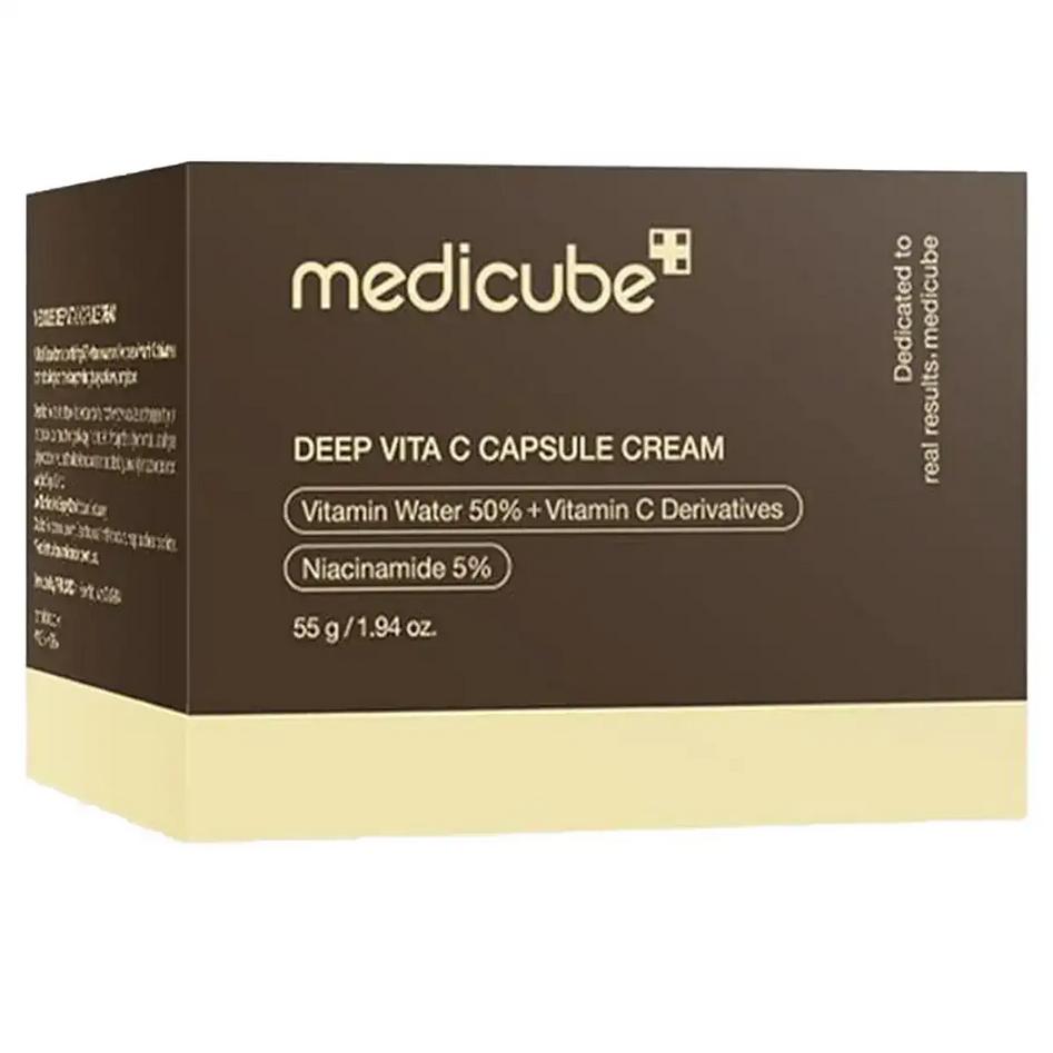 Medicube Deep Vita C Capsule Cream 55g / Anti-aging, Nourishing, Hydrating, Moisturizing, Korean Cosmetics, Kbeauty