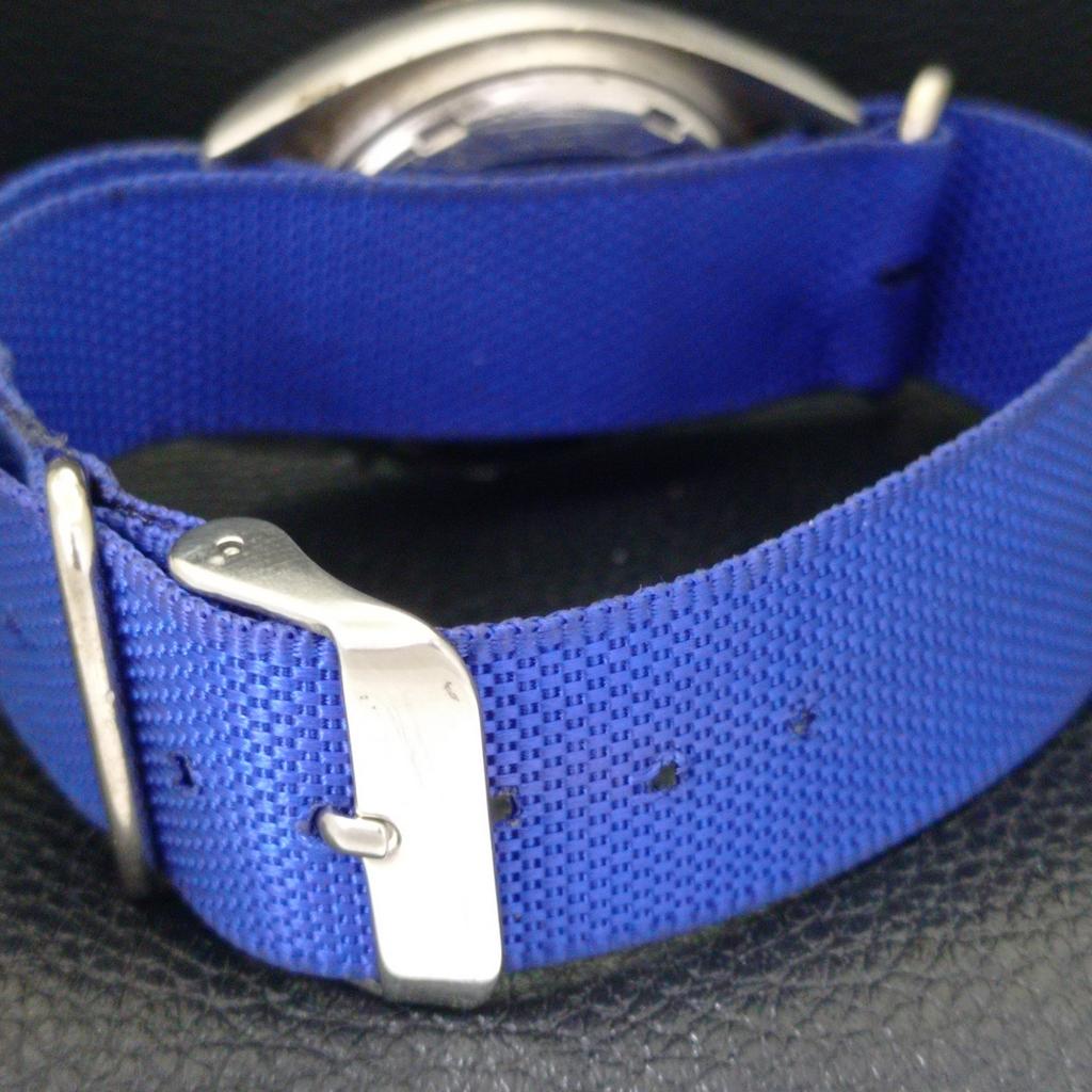 JAPAN VINTAGE ORIENT AUTOMATIC 46943 MENS BLUE COLOR DIAL WATCH A701883-5