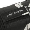 Marimekko Folding Umbrella 48859 910 MINI MANUAL BK/WH [Used]