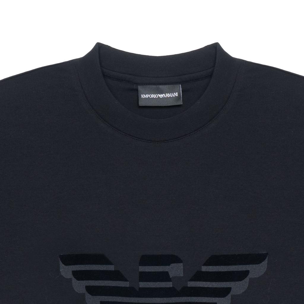 EMPORIO ARMANI FW23 Sweatshirt Men's Black 6R1MG7-1JHSZ-00A9