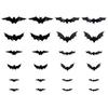 Halloween LED Night Light Wall Sticker – PET Decorative Light For Party And Room Setup