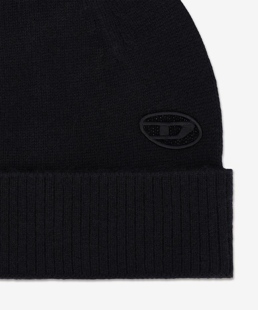 DIESEL K Rev Beanie - Black / A133190Geay9Xx