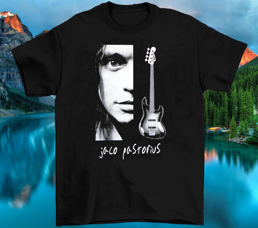 

New Rare Jaco Pastorius Heavy Cotton Black All Size For Men T Shirt AG184 Unisex T-Shirt M