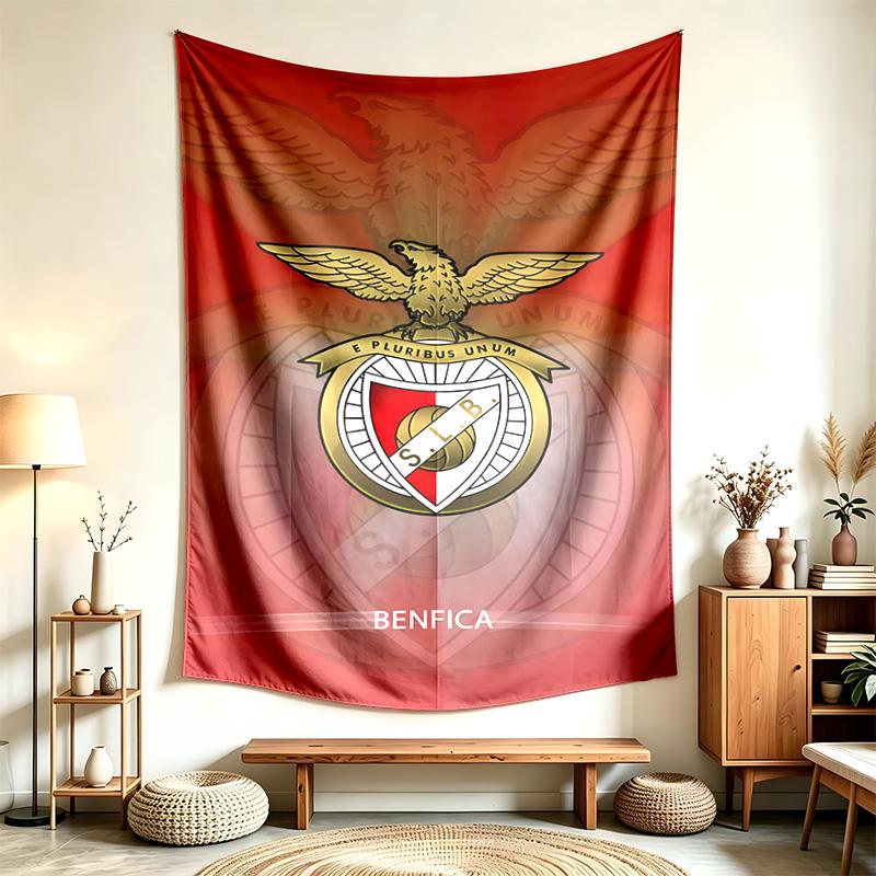 Sport Lisboa e Benfica (1) Arazzo Adatto Per Decorare Case Dormitori E Camere Da Letto Morbido Al Tatto E Un Regalo Perfetto Per Amici E Familiari