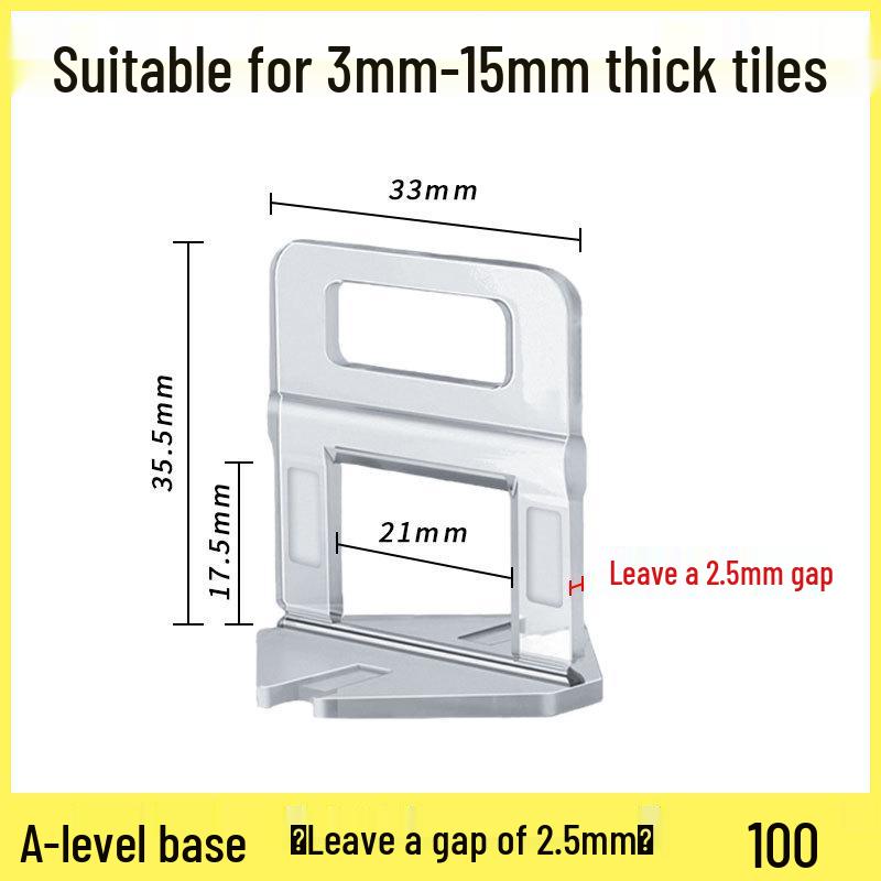 Tile Leveling Tool: Spacing & Positioning Base Insert