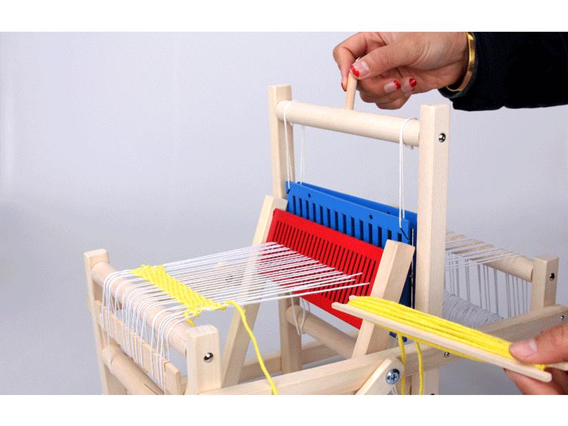 Handmade Children's 3D Weaving Toy Loom for Early Learning