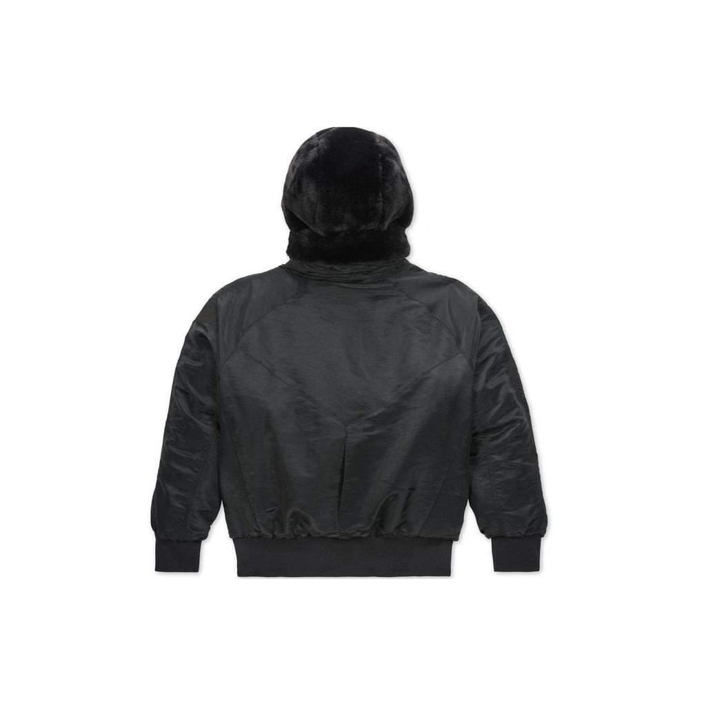 Jordan Reversible Bomber Jacket Asia Edition Women Outerwear Black CQ6658-010