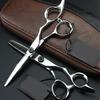 6.0" Ring Handle Hairdressing Scissors - Includes Straight, Bangs, and Thinning Scissors