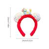 Lunar New Year Headband Lunar New Year Horse Headwear Photo Booth Costume Headband For Boys Girls Students Festival Attendees