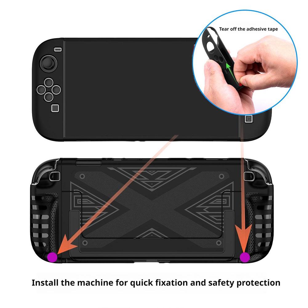 For Switch 2 Protective Case Anti-Scratch PC Hard Shell Skin Case Cover for Switch 2 Gaming Console Accessories