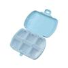 Mini Dispensing Environmental Protection Moisture-Proof Travel Independent Pill Portable Multi-cell Pill Box Packing Storage