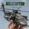 1/64 UH-60 Hawk Helikopter Wielozadaniowy Model Samolotu Ze Stopu Symulacja Metalowy Model Latający Zabawka Dźwięk i Światło Prezent dla Dzieci