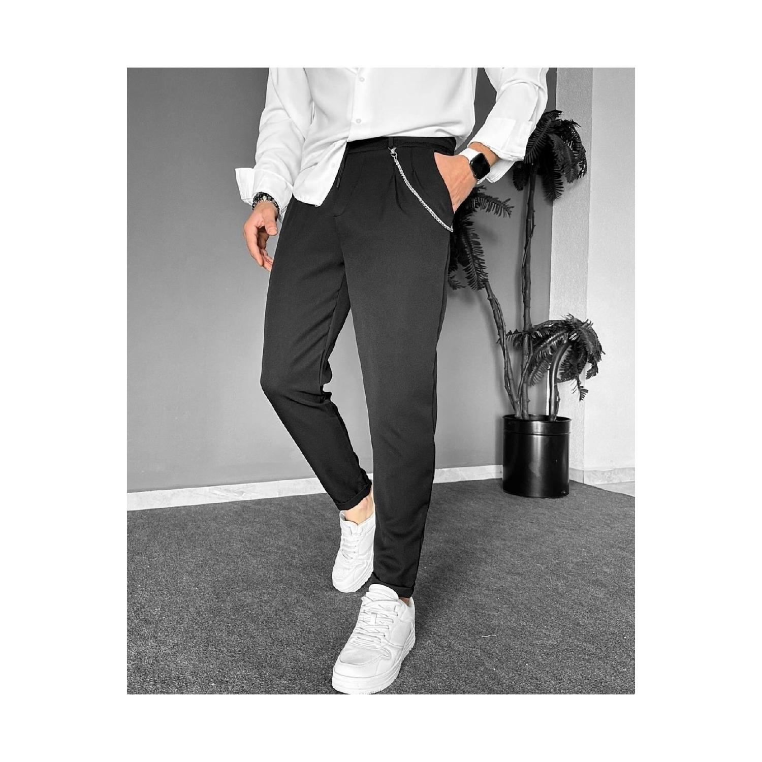 

Seasonal Jogger Pants Light Loose Cut M чорний