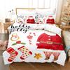 Boys and Girls Christmas Comforter Cover Bedding Sets Merry Christmas Bedding Set Children Duvet Cover Set Fashion Quilt Cover