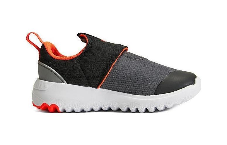 adidas Suru365 Low Top Kids Lifestyle Shoes Gray Silver Orange Children Aged 3 7 Years Old HP7727