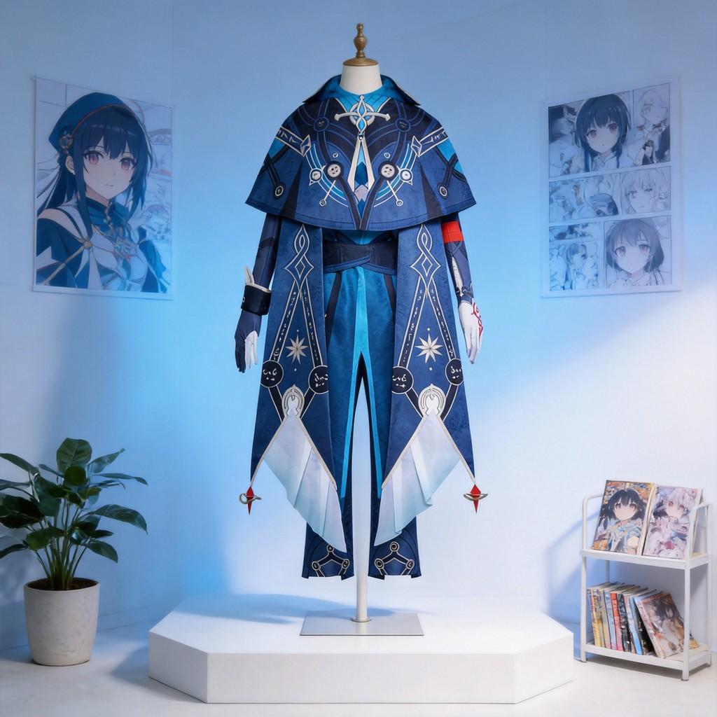 Honkai Star Rail Anaxagoras Cosplay Attire For Anime Game Character Role Play With Custom Fit For 18 To 24 Year Olds