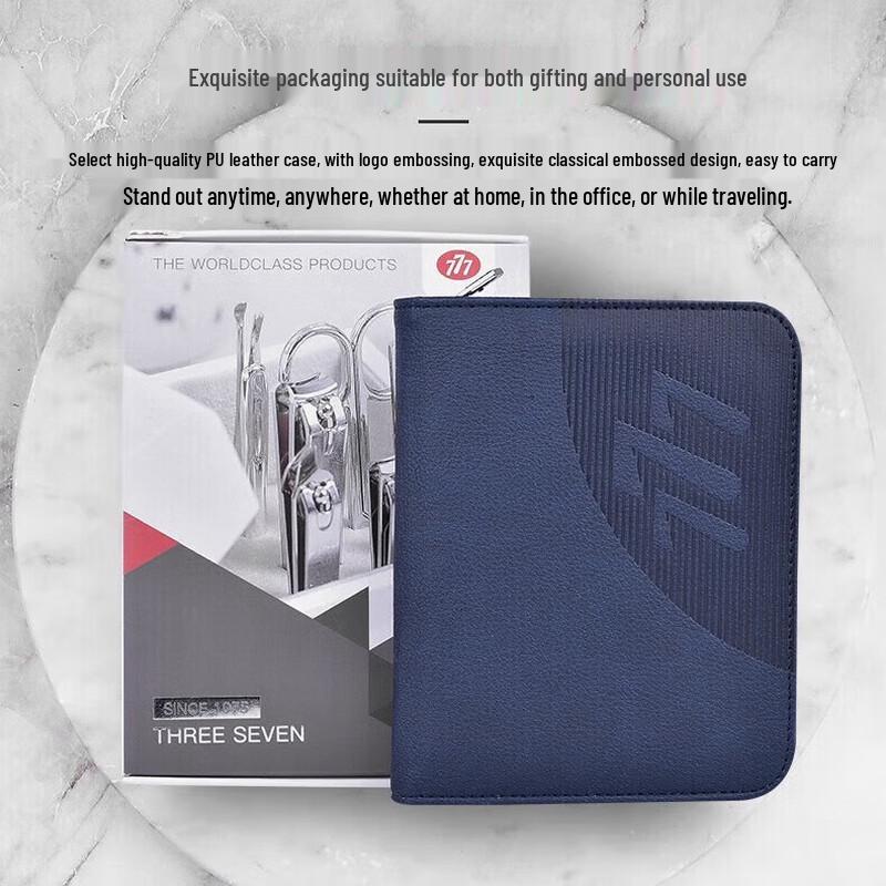 Three Seven 777 11-Piece Stainless Steel Manicure Set