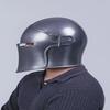 Black Barbuta Helmet  18g Steel Medieval Knight Armor, LARP Cosplay Reenactment Visor Helmet