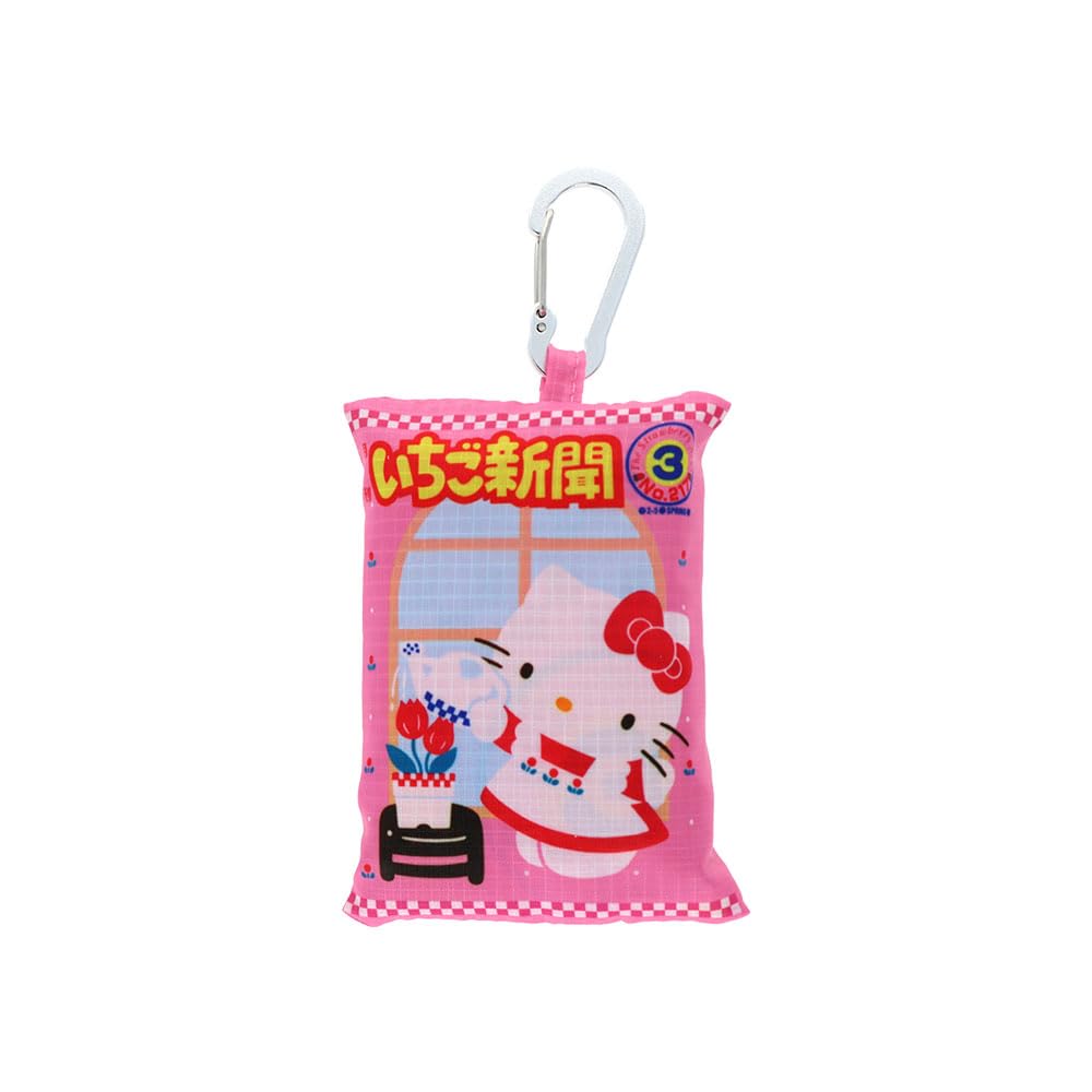

Sunstar Stationery Ichigo Shimbun Sanrio Characters Eco Large Pink S2337401 Bag, Capacity, Tetemo, & Red,