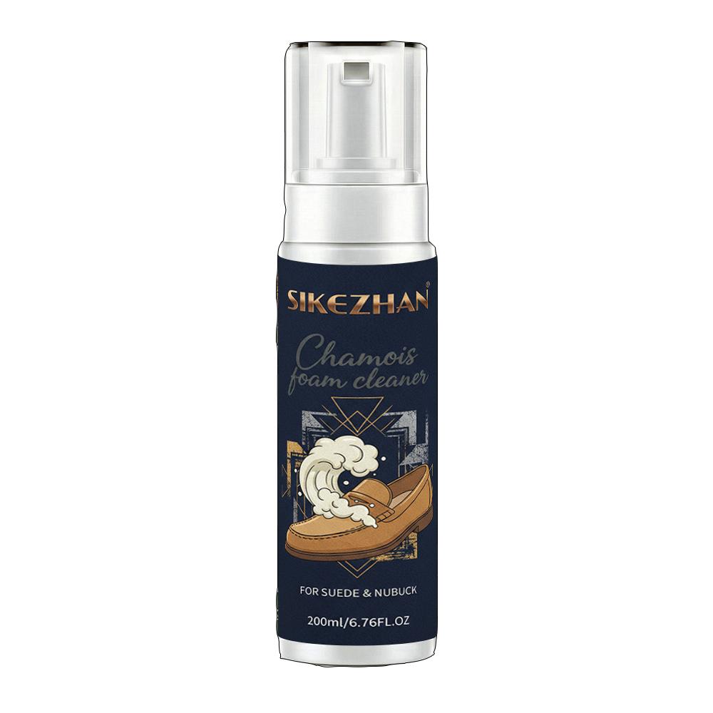 

Suede Foam Cleaner - Powerful Stain Remover, Leaving No Traces, Restoring Texture, Suitable for All Kinds of Suede Products 200ml