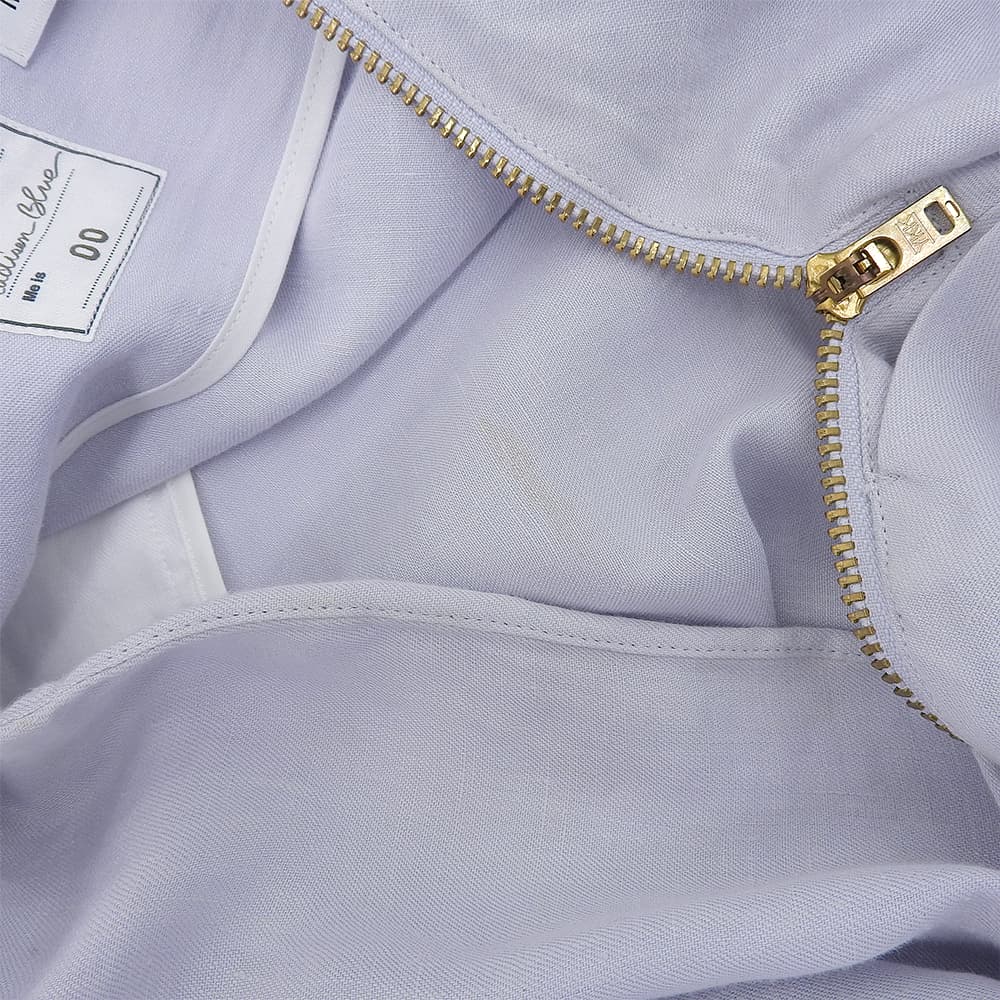 MADISON BLUE Excellent Condition Linen Long Skirt for Women, Light Blue, Size XS, MB191-6031 Skirt XS Light blueUsed