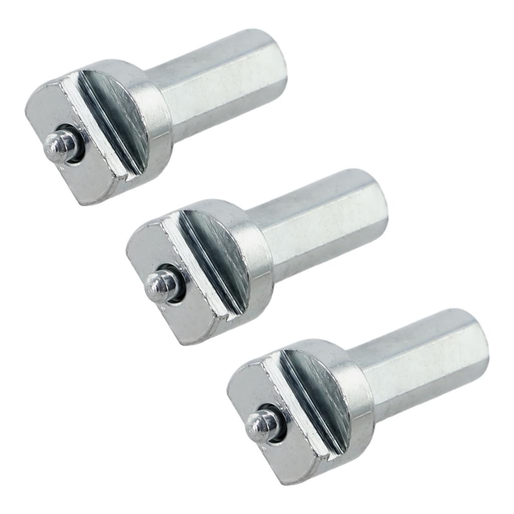 Electric Drill Adapter for Sewer Spring Pipe Cleaning Tool Galvanized Carbon Steel Connector for Dredge and Pipe Maintenance