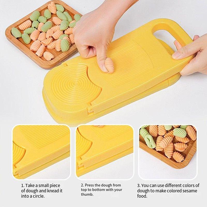 Multifunctional Spaghetti Maker Board DIY Gnocchi Macaroni Maker Board Noodle Tools Noodle Mold Kitchen Pastry Gadget