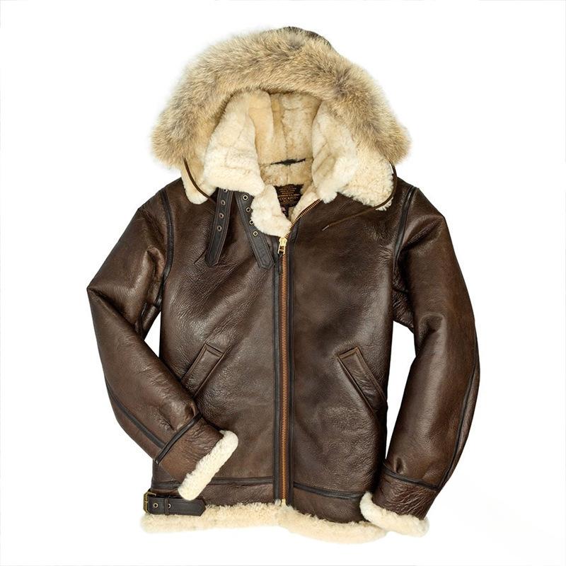 Winter Jacket Thick Fur Coat Men's Coat